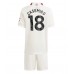 Billige Manchester United Casemiro #18 Tredjetrøye Barn 2023-24 Kortermet (+ korte bukser)